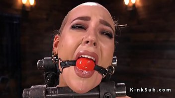 A vicious woman is subjected to the most brutal and painful torture chamber